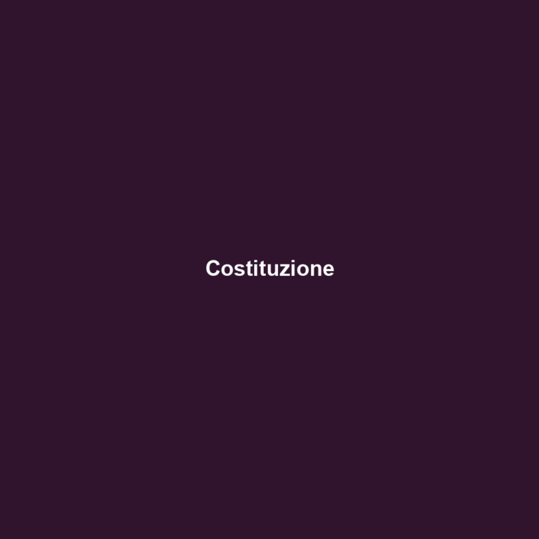 Costituzione